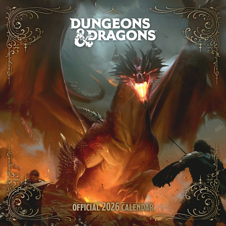 Календар 2027 Dungeons & Dragons