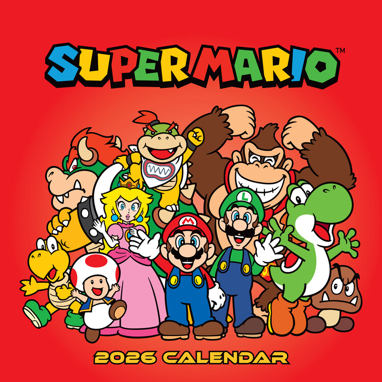 Calendar 2027 Super Mario