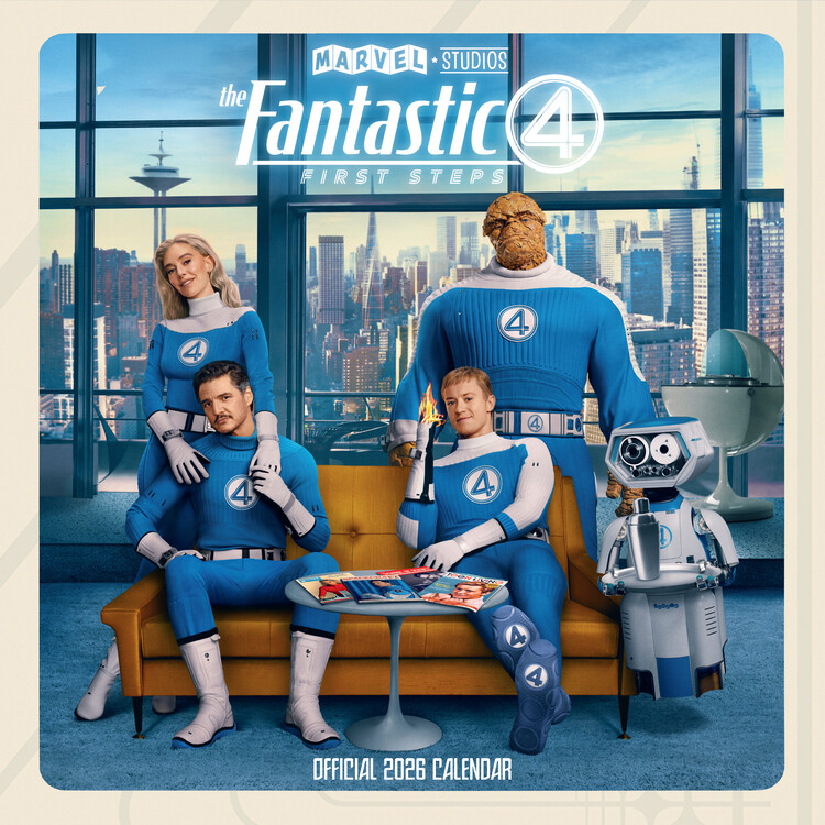 Календар 2027 Marvel - Fantastic Four