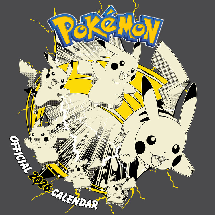 Календар 2027 Pokemon