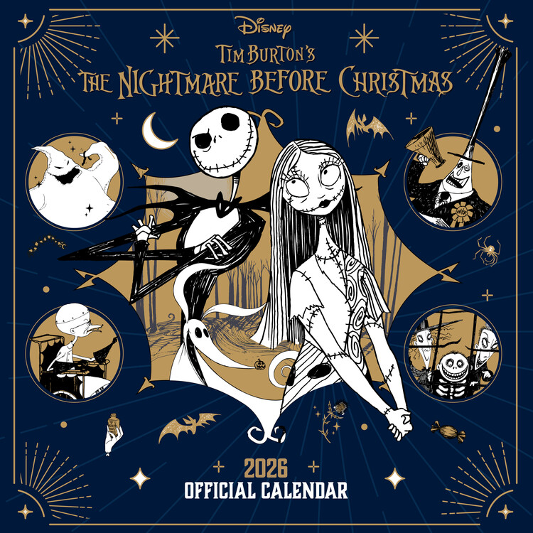 Календар 2027 The Nightmare Before Christmas