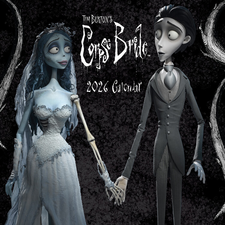 Calendário 2027 Corpse Bride