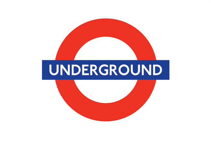 Poster London underground - logo