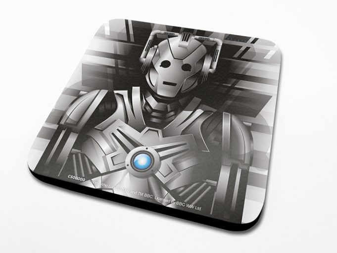 Coaster Doctor Who - Cyberman