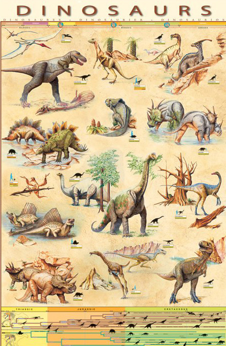 Poster Dinosaurs