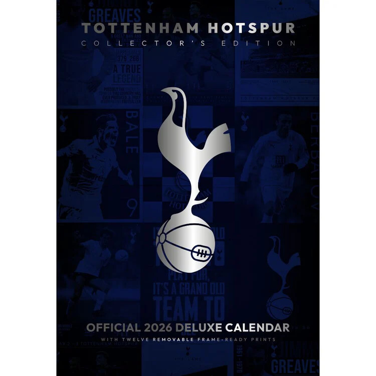 Календар 2027 Tottenham Hotspur FC - Deluxe