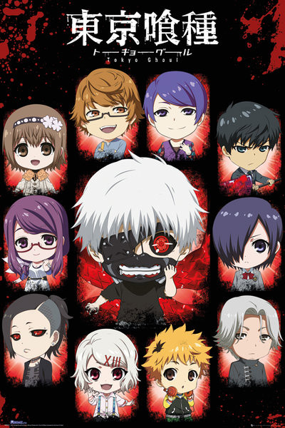 Poster Tokyo Ghoul - Chibi Characters