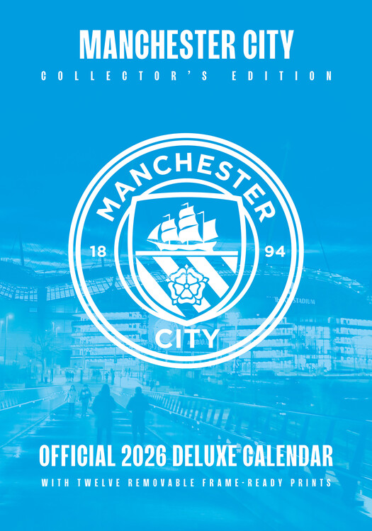 Календар 2027 Manchester City FC - Deluxe