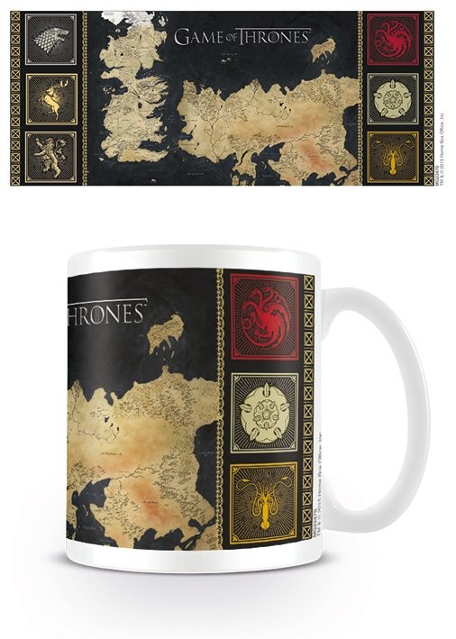 Mug Game of Thrones - Map