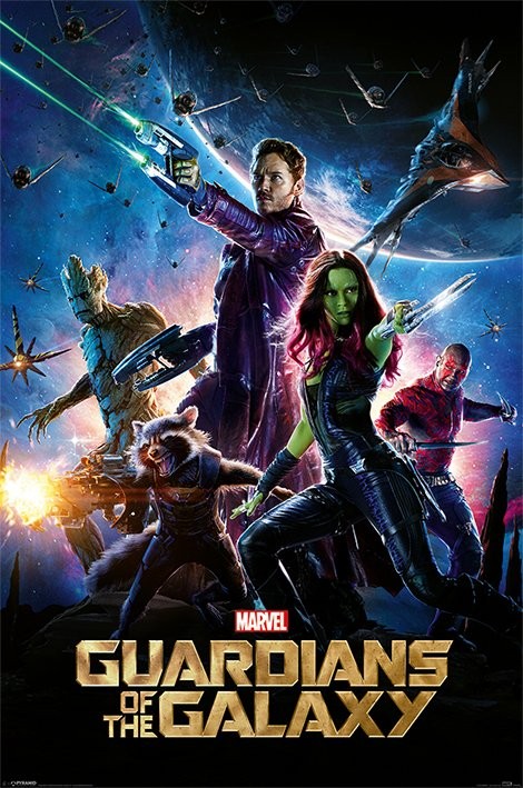 Плакат Les Gardiens de la Galaxie - One Sheet
