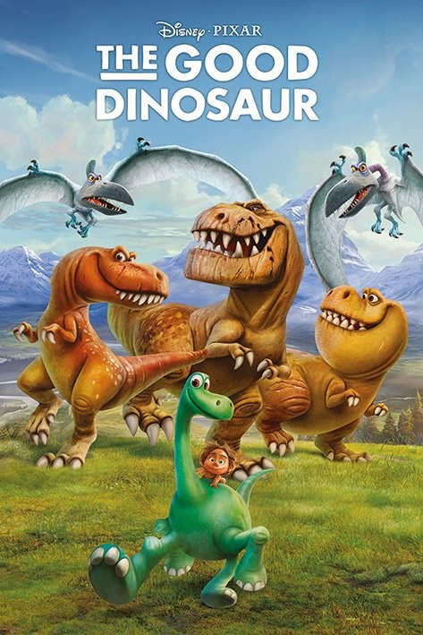Плакат Hodný dinosaurus - Characters