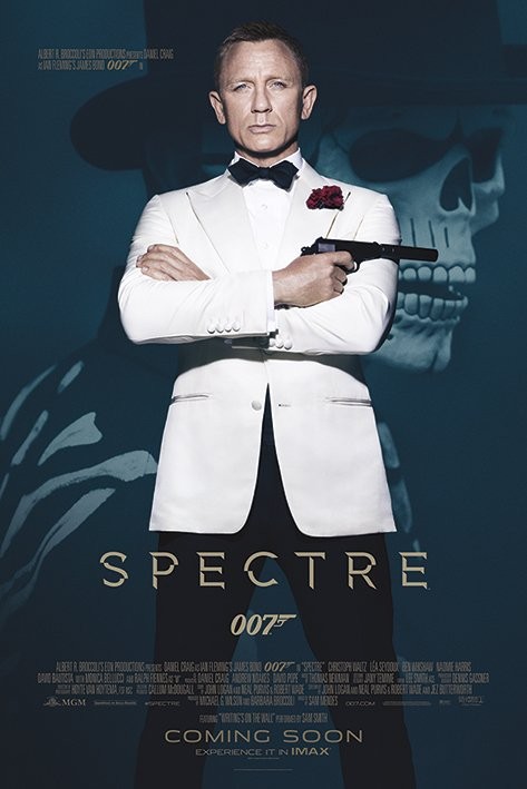 Poster James Bond: Spectre - Skull