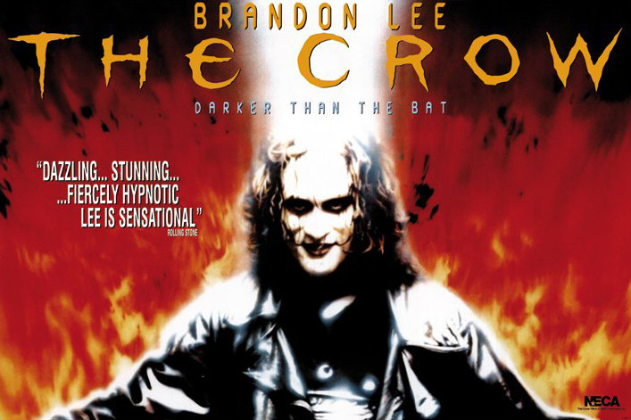 Poster THE CROW - flames