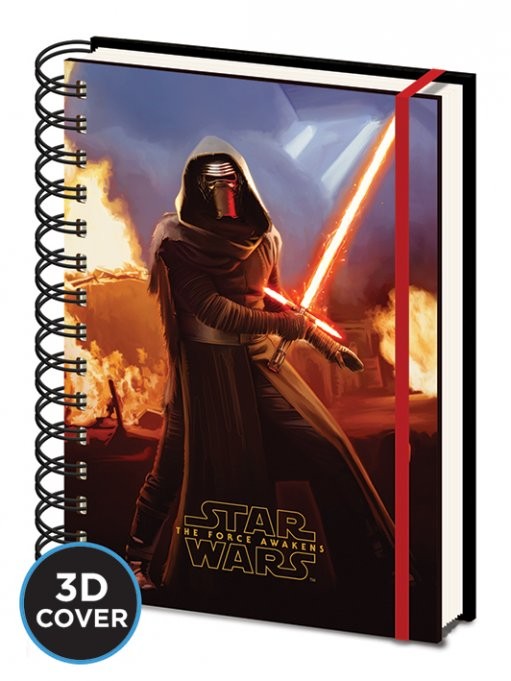 Σημειωματάριο Star Wars Episode VII: The Force Awakens - Kylo Ren 3D Lenticular Cover A5