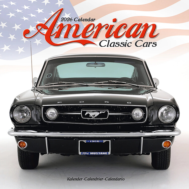 Календар 2027 American Classic Cars