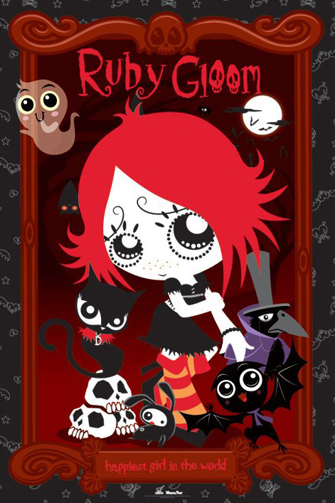 Poster RUBY BLOOM - frame