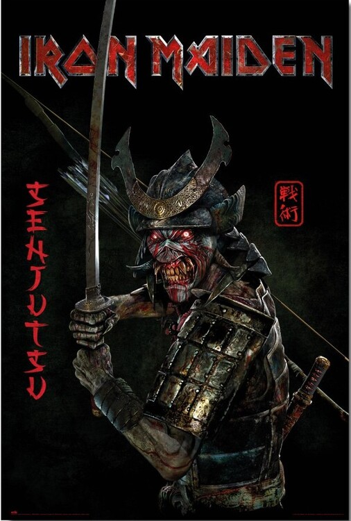 Плакат Iron Maiden - Senjutsu