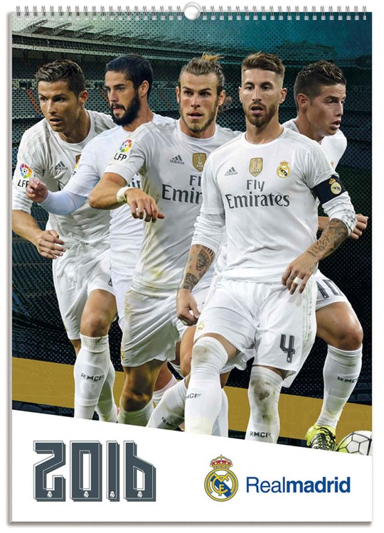 Calendar 2016 Real Madrid CF