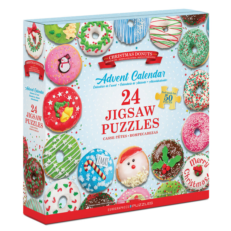 Puzzle Calendário do Advento Donuts
