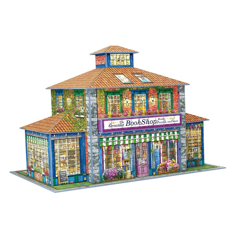 Palapeli 3D Bookstore