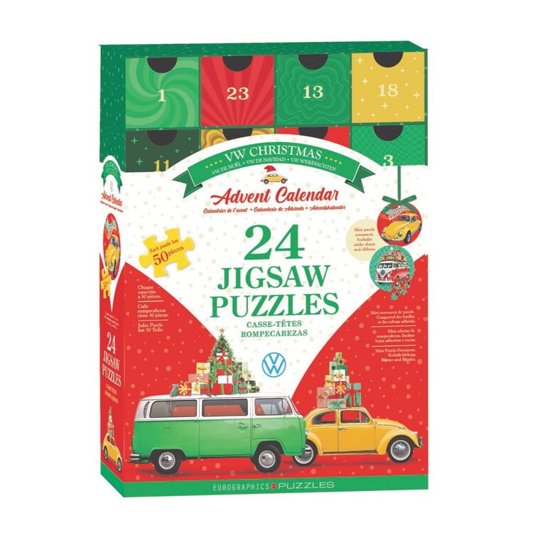 Puzzle Advent Calendar VW Christmas