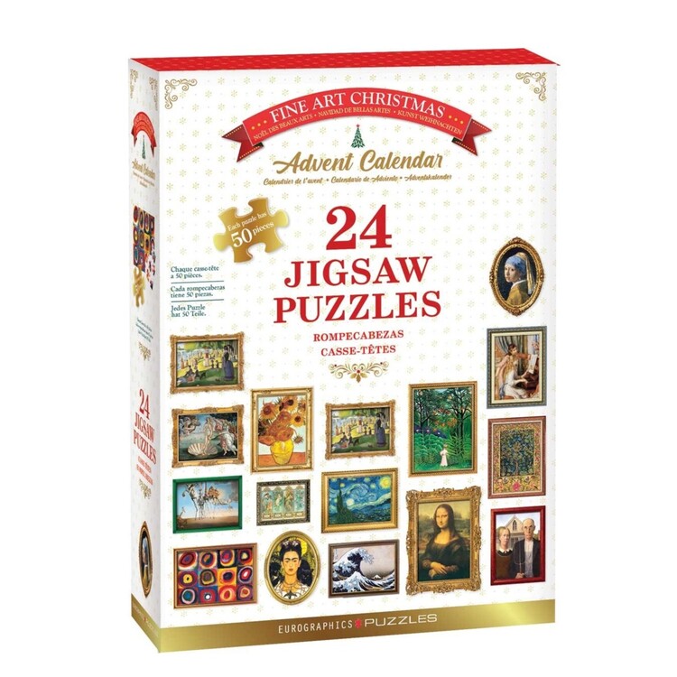 Puzzle Calendário do Advento Masterpieces