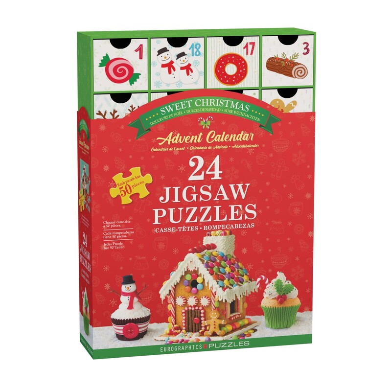 Πъзели Адвент календар  Sweet Christmas