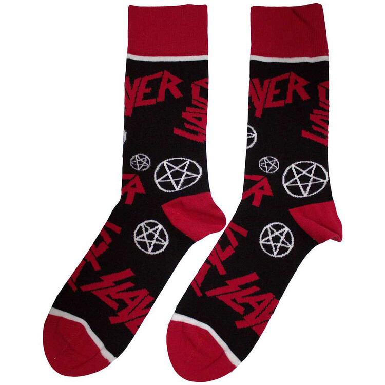 Κάλτσες Slayer - Logos and Pentegrams