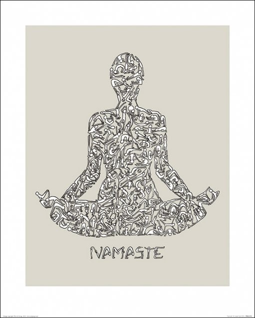 Εκτύπωση τέχνης Louise Tate - Namaste