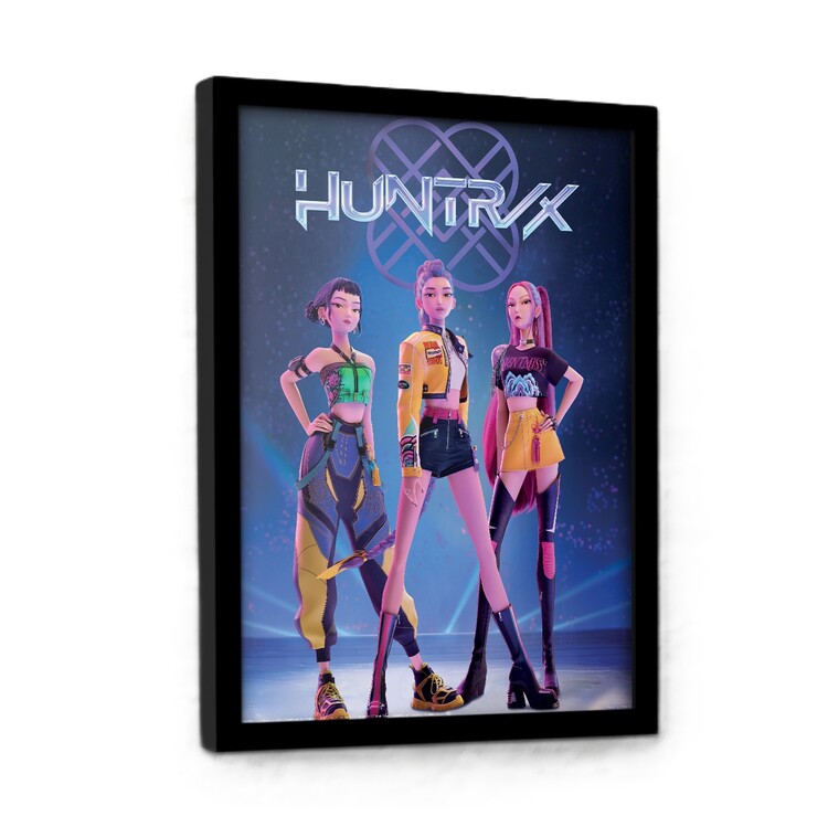 Κορνιζαρισμένη αφίσα K-Pop Demon Hunters - HUNTR/X