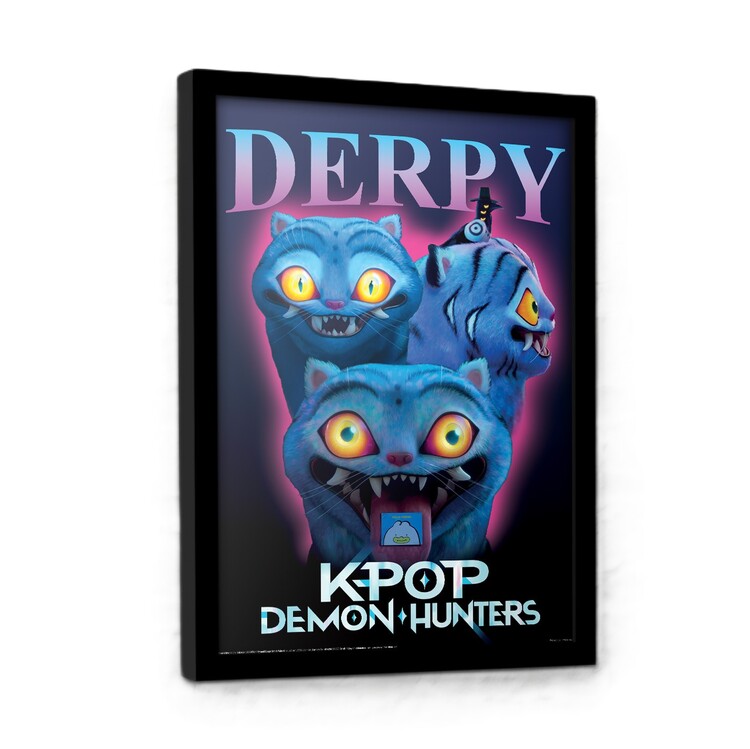 Рамкиран плакат K-Pop Demon Hunters - Derpy