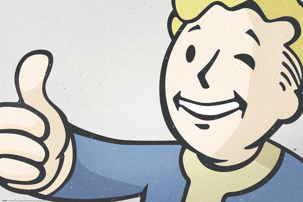 Juliste Fallout 4 - Vault Boy