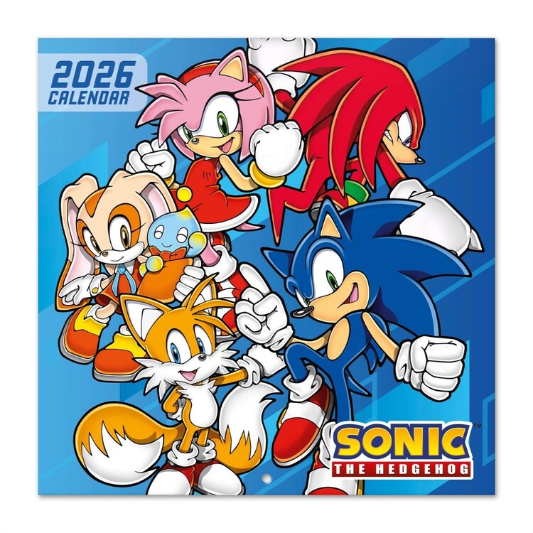 Kalendar 2027 Sonic