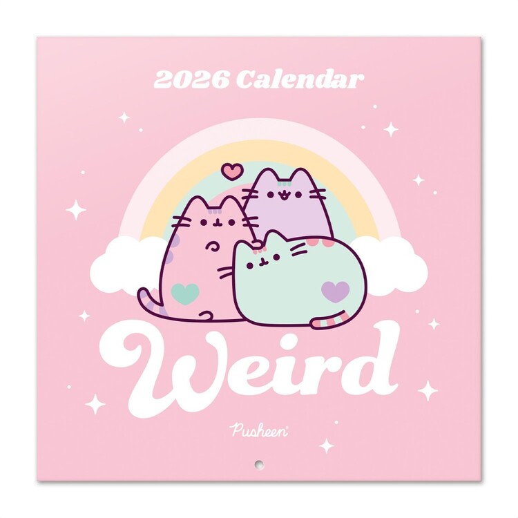 Kalenteri 2027 Pusheen