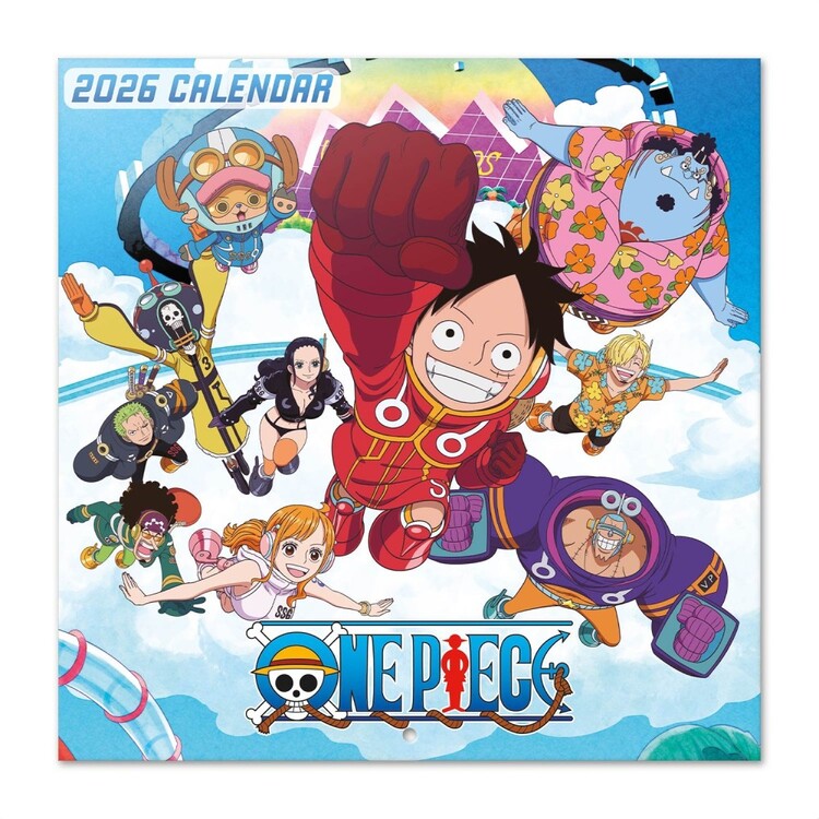 Календар 2027 One Piece