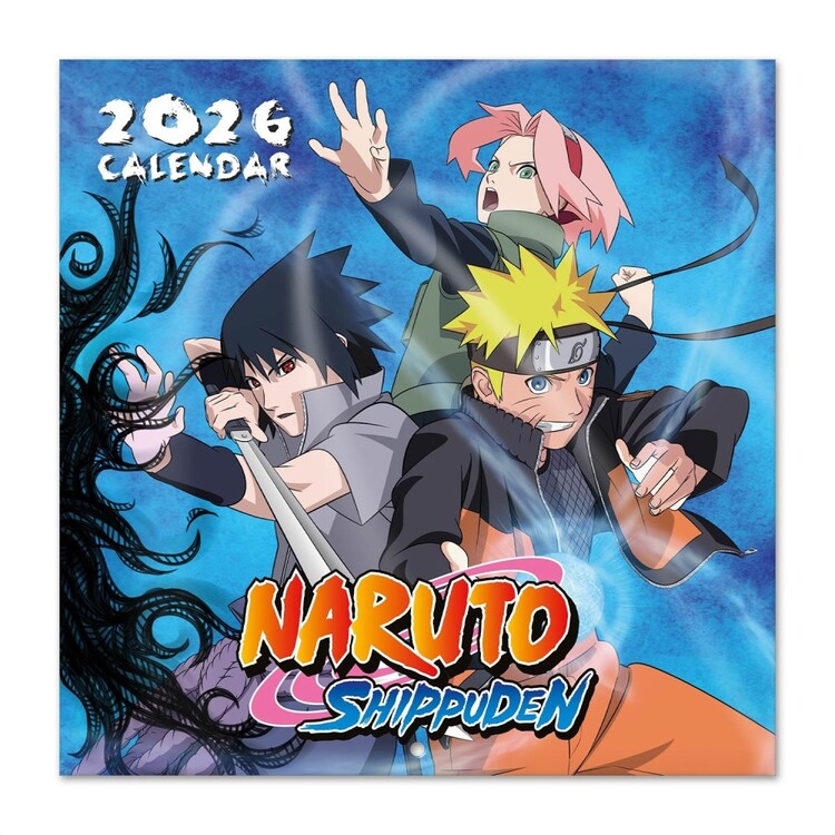 Kalenteri 2027 Naruto Shippuden