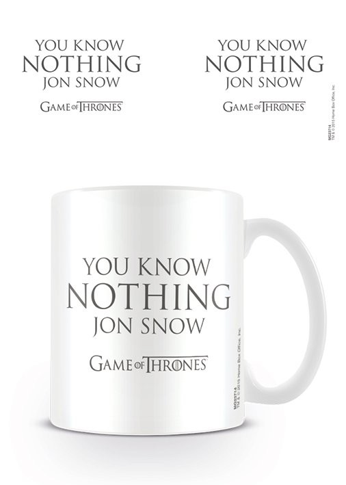 Κούπα Game of Thrones - You Know Nothing Jon Snow