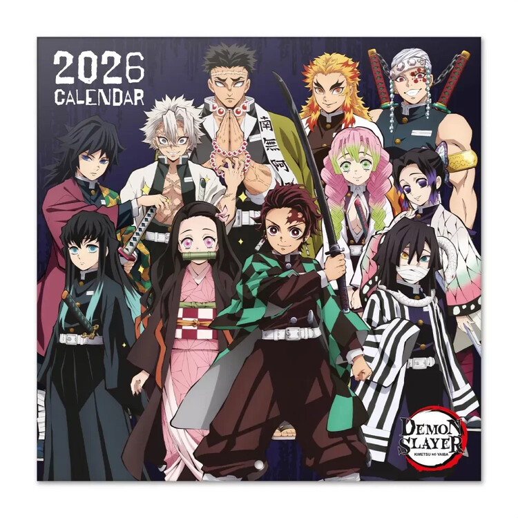Calendar 2027 Demon Slayer