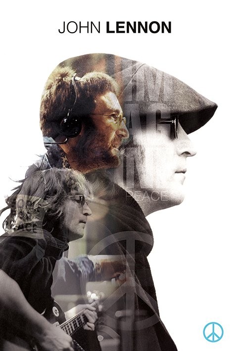 Плакат John Lennon - Double Exposure