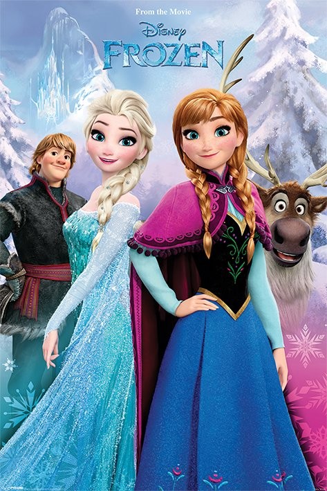 Плакат La Reine des neiges - Snow Forest