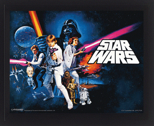 Star Wars - A New Hope Framed 3Dposter | Sale at EuroPosters