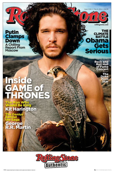 Плакат Rolling Stone - Game of Thrones Jon Stark