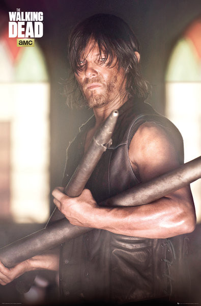 Плакат The Walking Dead - Daryl Faith Portrait
