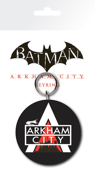 Keychain Batman Arkham City - Logo