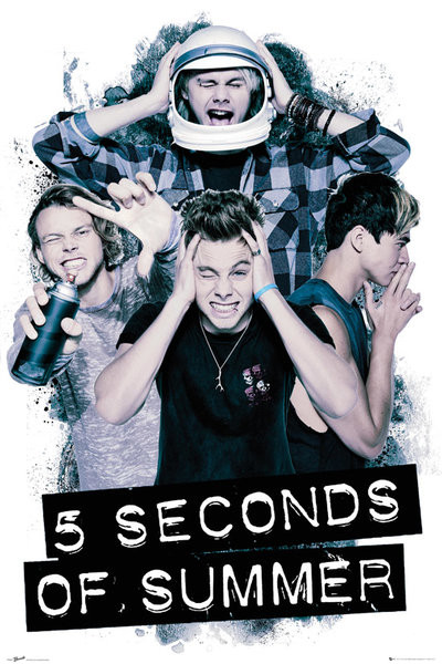 Плакат 5 Seconds of Summer - Headache