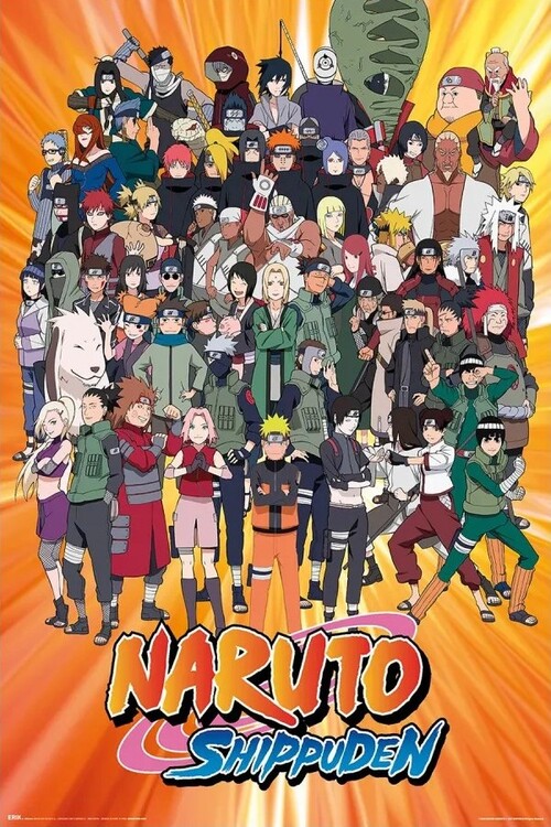 Poster Naruto Shippuden - Characters