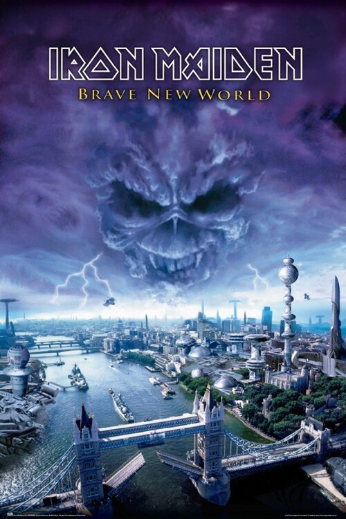Плакат Iron Maiden - Brave New World