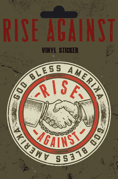 Stickers Rise Against - Shaking Hands