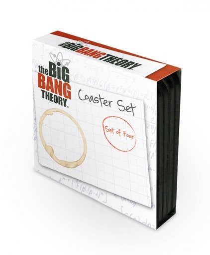 Coaster The Big Bang Theory - 4 coaster set
