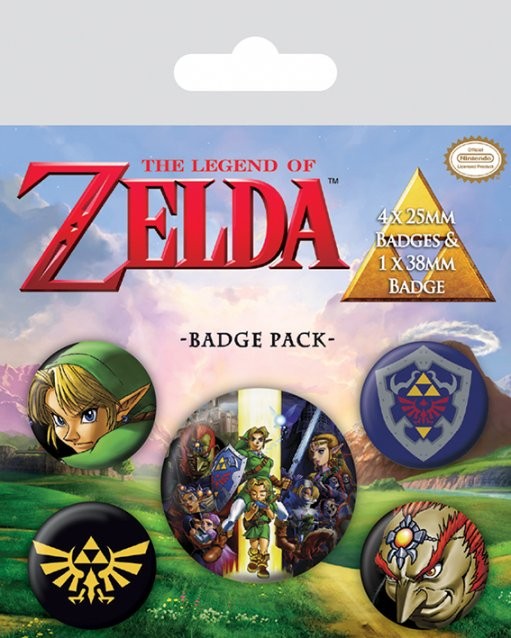 Σετ κονκάρδες The Legend Of Zelda